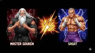 [MASTER GOUKEN] VS [SAGAT] | Random MUGEN Battle | Retro Fighting Games