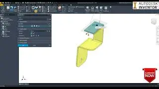 Autodesk Inventor Sheet Metal Design -  Gusset