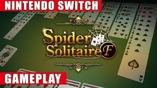 Spider Solitaire F Nintendo Switch Gameplay