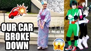 Our Car Broke Down in Canada... | Anime Revolution Day 1
