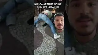 N&atilde;o arrumei Briga Com um Lutador 🔴😨 #bjj #jiujitsu #jiujitsuacademy