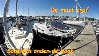 Klusboot project update - Onder water kijken - Boat vlog 2 | Shell Martijn