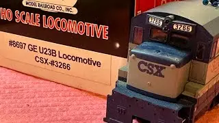 How to remove the shell on HO SCALE ATLAS GE U23B locomotive. SHELL REMOVAL AND INSTALLATION