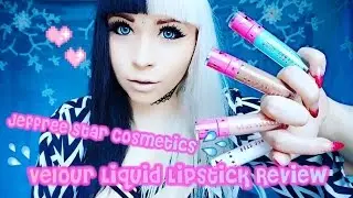 Jeffree Star Lipstick Review ~ I'm Nude, Posh Spice, Drug Lord & Breakfast At Tiffany's