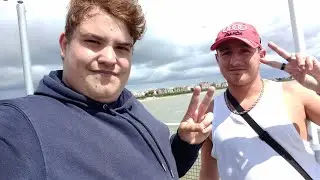 Chilling with Richie Rich at the Pier