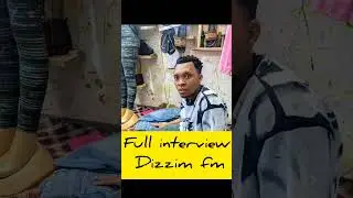 Full interview in Dizzim fm akihojiwa kuusu nyimbo ya f music ft Mlusi KO Ma EX