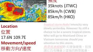 tropical storm Podul #3