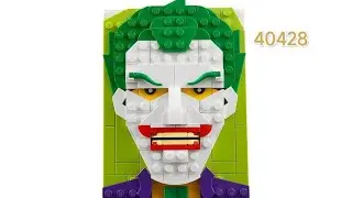LEGO 40428 The Joker Brick Sketches Speed Build