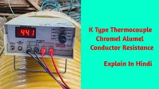 'CR' Thermocouple how find Conductor resistance