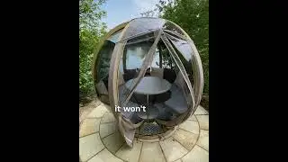 Rotating Ornate Garden Seater Pod Hightlights @PodsandPavilions