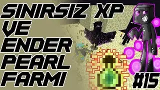 Minecraft T&uuml;rk&ccedil;e Survival - Enderman farmı yapımı 1.13.1 - B&ouml;l&uuml;m 15