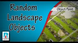 Random objects for landscape in 3ds max | توزيع عناصر اللاندسكيب بعشوائيه فى الماكس