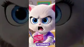 Kitten's Quest for Justice: From Street to Police!