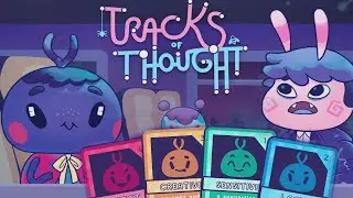 When You Expect a Cozy Game, But Get a Mental Health Card Battle! -Tracks of Thought Demo
