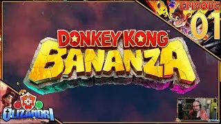 Donkey Kong Bananza &mdash; Добыча бананов на острове Инго, обвал кометы и странный камень &mdash; Эпизод 1