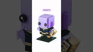 LEGO Thanos: A Titan&rsquo;s Wrath in Brick Form! #lego #brickheadz #thanos #marvel #brickinitwithjosh