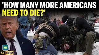 Minneapolis Shooting Caught On Cam; Trump Administration Defends Agents, Protests Erupt | N18G | 4K