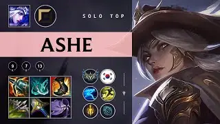 Ashe Top vs Dr. Mundo - KR Challenger Patch 25.22