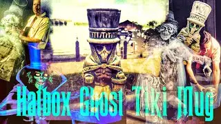 The Haunted Mansion Hatbox Ghost Tiki Mug Review - from Trader Sam's Grotto Disney World