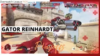 GATOR REINHARDT POV | Atlanta Reign vs Boston Uprising | OWL Season 2020 Playoffs