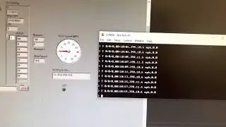 Can bus with serial sniffer