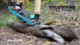 Onewheel trail riding is more fun with Flightfins!