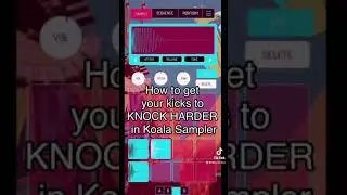 Koala Sampler Tricks &Tips: How to get your kicks to KNOCK!