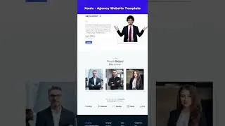 Xonic   Agency Website Template 