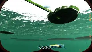 How to get on a lily pad in Subnautica below Zero (Lily pad place)