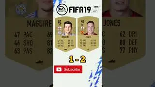 Maguire Vs Phil Jones FIFA Comparison 🔥🏴󠁧󠁢󠁥󠁮󠁧󠁿 #fifa23 #football #short