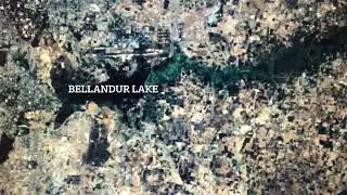 Bellandur lake to Varthur lake Flow | 1985 to 2022 Timelapse| #bellandur #ecospace #politicians