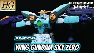 HG Wing Gundam Sky Zero Review | Gundam Breaker Battlogue