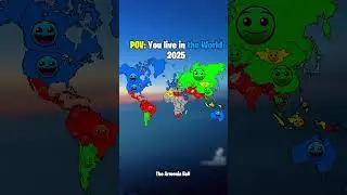 POV: You Live in the World 🌎 2025 #geography #map #maps #mapping #mapper #education #educational