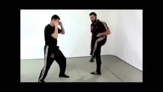 Krav maga 6 Defesa de chutes laterais