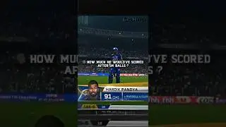 Hard Hitting Pandya 🥶💀 | #shorts #sg #cricketshorts #hyperfam #viral