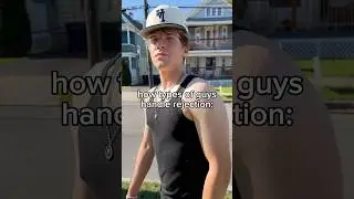 how types of guys handle rejection: #funny #skit #maddoxyz #shorts #relatable #rejection