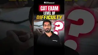 CAT Exam Difficulty Level 🎯| CAT 2025: Easy or Hard 🤔| Is the CAT Exam Really That Tough | #shorts
