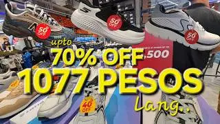 70% OFF BAGSAK PRESYONG ORIGINAL NA SAPATOS 1077 PESOS LANG ANG ORIGINAL BRAND NA SAPATOS.