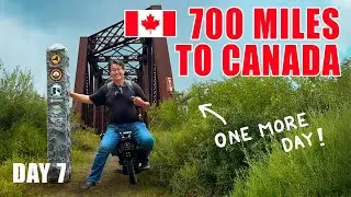 I rode my Unicycle from NYC to Canada | 700-Mile Solo Camping Adventure (Day 7)