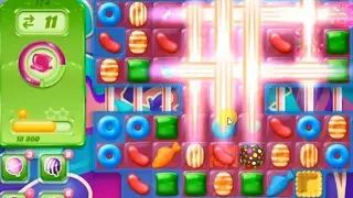 Candy Crush Jelly Saga Level 174 - NO BOOSTERS - HARD LEVEL