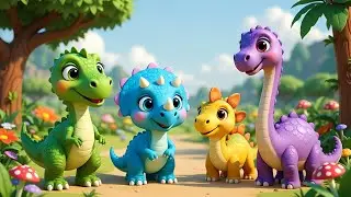 🦖 Dinosaur Song for Kids | Fun Dino Song | Kids Learning Video | Nursery Rhymes & Baby Songs 🦕