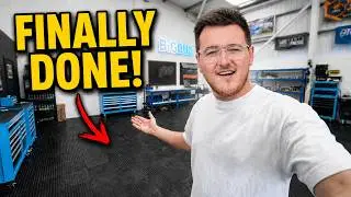My DREAM £25,000 Garage Workshop Is FINALLY Complete!
