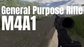 America's General Purpose Rifle, the M4A1 | ROBLOX Deadline