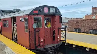 MTA NYCT Subway: R33ML/R36ML/R36WF Redbirds (7) Exo train @ Junction Blvd (Mets Home Opener 2025!)