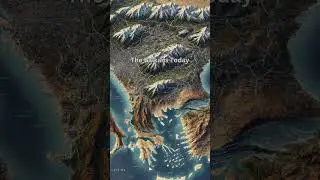 The Balkans: Past, Present, and Future - A 10 Million-Year Journey #shorts