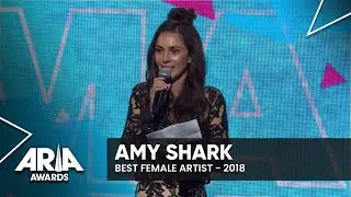 Amy Shark wins Best Female Artist | 2018 ARIA Awards