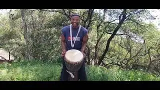 Lesson 09 learn free djembe drum patterns with the master #superchargedjembelesson #freelessons