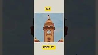 POCO F7 Camera Zoom Test 🔍📱 | Insane Clarity at 20x!