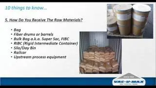 Maximizing Movement of Powders while Minimizing Dust Exposure with Properly Designed Pneumatic Conve