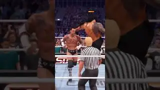 WWE 2K25 ROMAN REIGNS HITS CM PUNK WITH A SUPERMAN PUNCH #wwe #wwe2k25